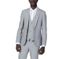 Antony Morato Gray Polyester Suit