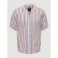 Only & Sons Purple Viscose Shirt