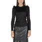 Jacqueline De Yong Black Polyester Tops & T-Shirt