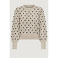 Jacqueline De Yong Beige Polyester Sweater