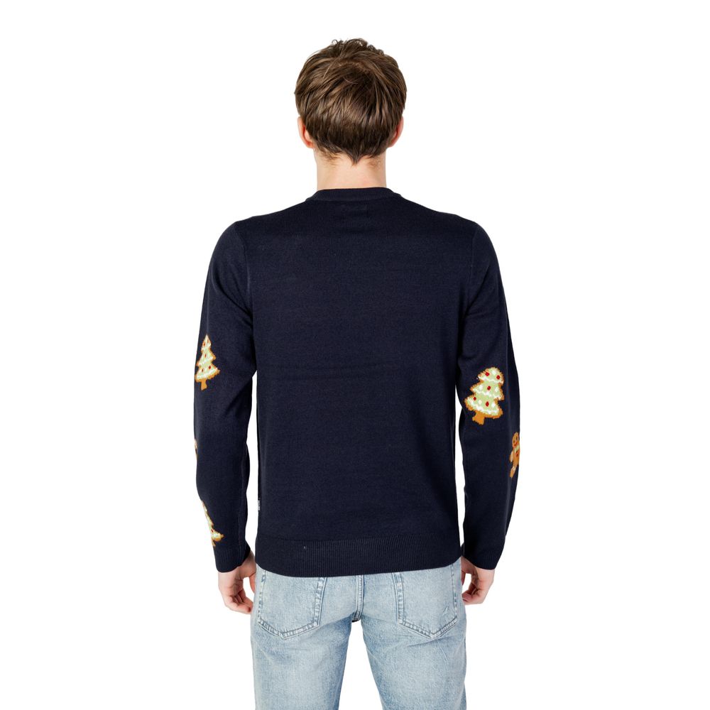 Only & Sons Blue Acrylic Sweater