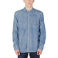 Tommy Hilfiger Jeans Blue Cotton Shirt