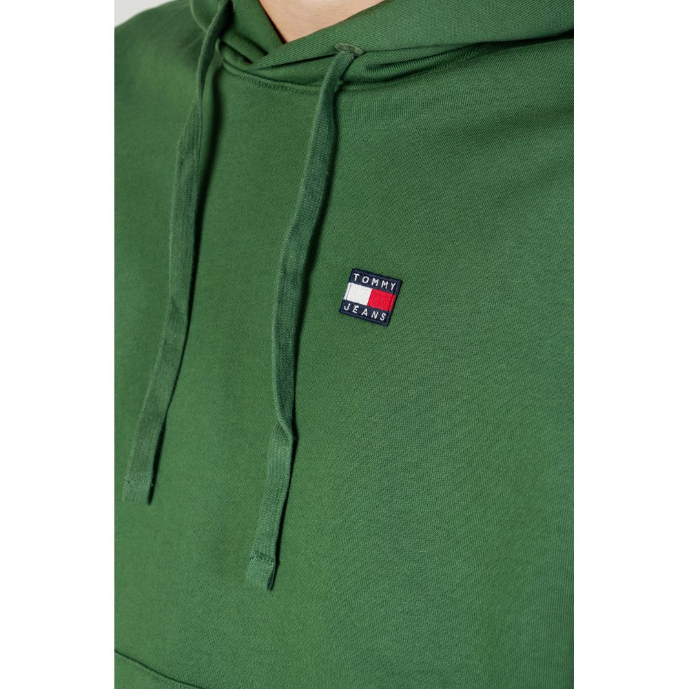 Tommy Hilfiger Jeans Green Cotton Sweater