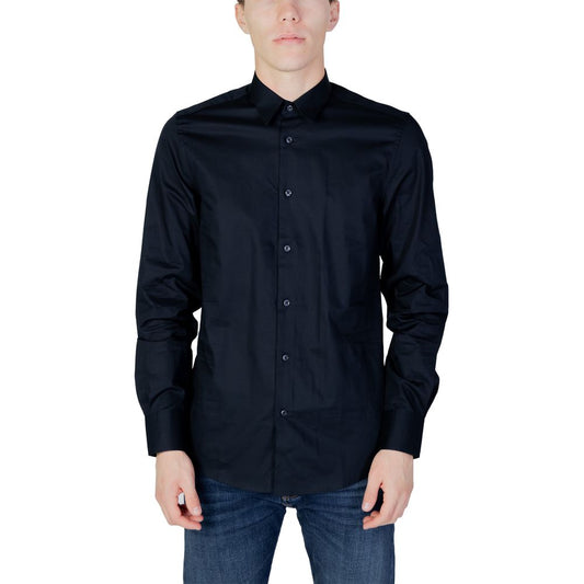 Antony Morato Blue Cotton Shirt