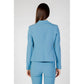 Rinascimento Turquoise Polyester Suits & Blazer