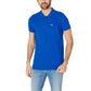 Tommy Hilfiger Jeans Blue Cotton Polo Shirt