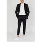 Antony Morato Black Polyester Suit