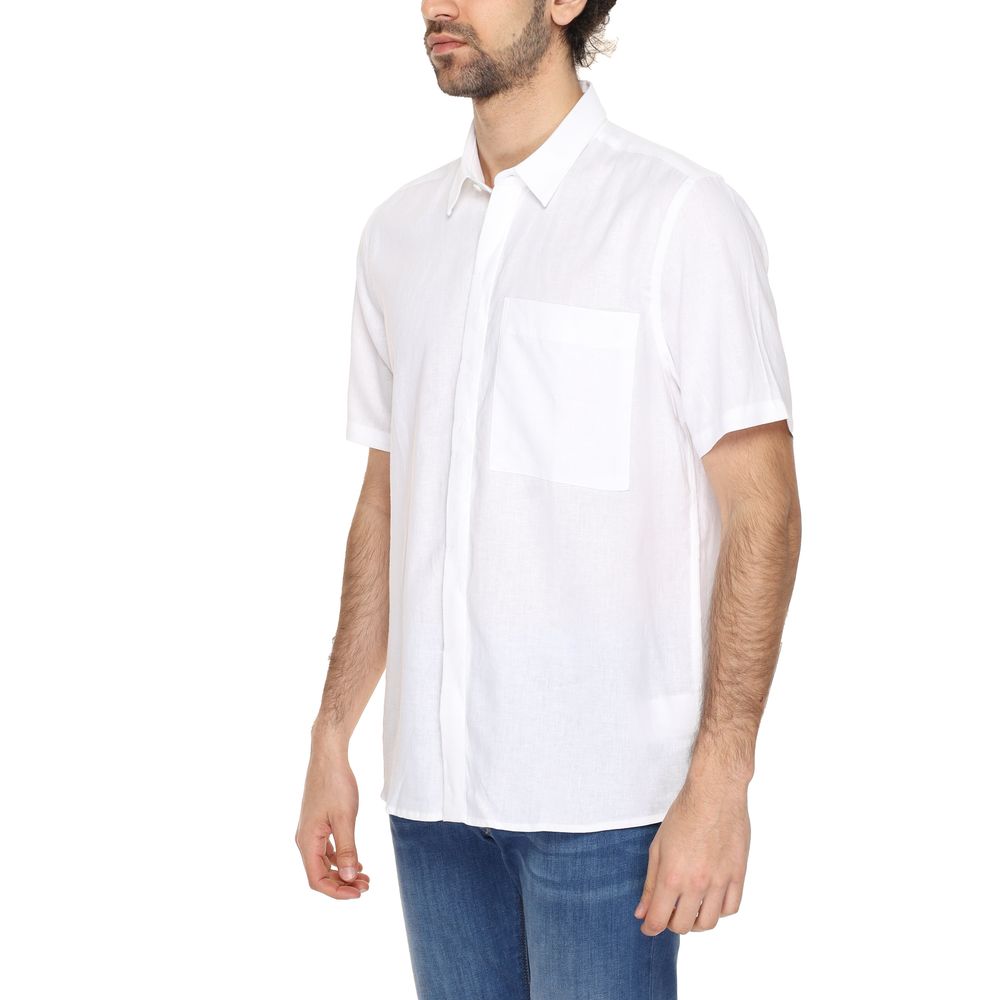 Antony Morato White Linen Shirt