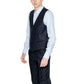 Antony Morato Black Linen Vest