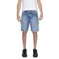 Antony Morato Blue Cotton Short