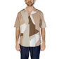 Only & Sons Brown Cotton Shirt