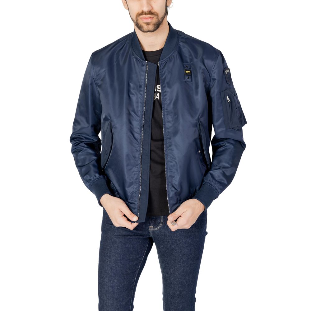 Blauer Blue Polyamide Jacket