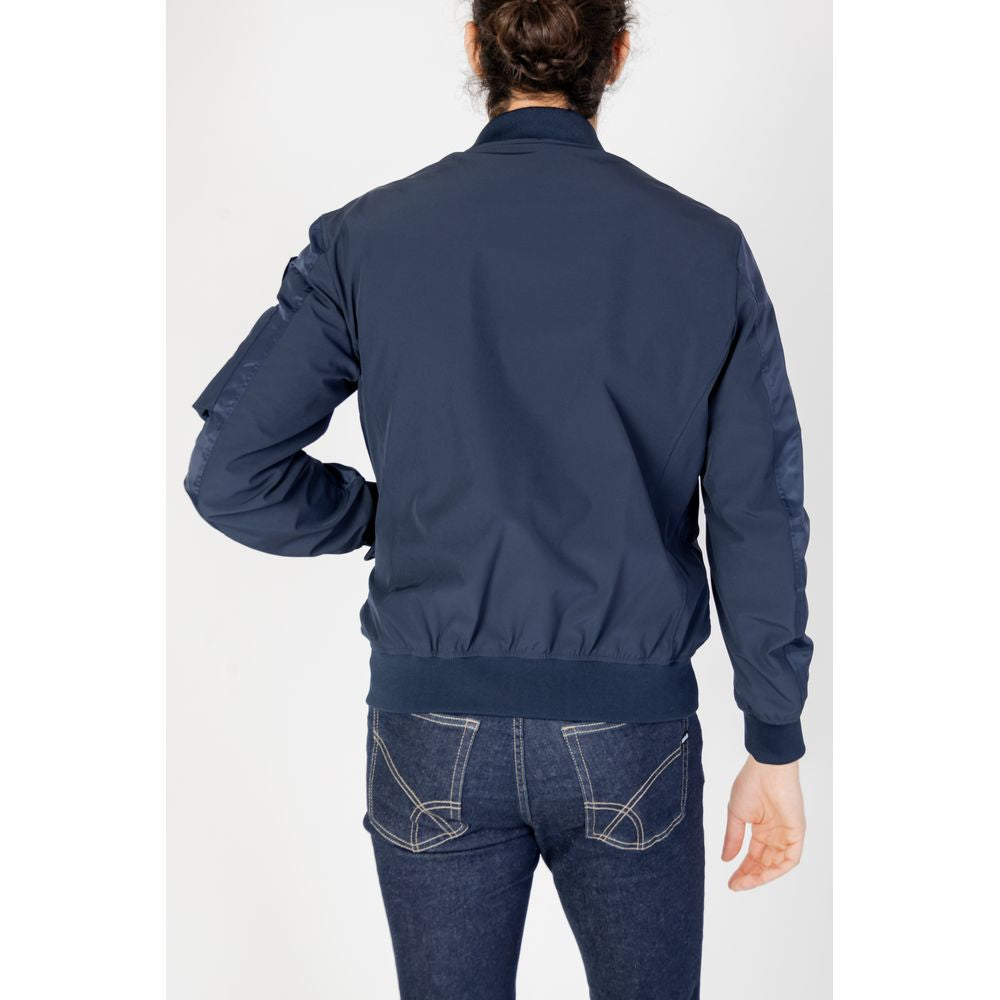 Blauer Blue Polyamide Jacket