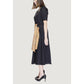 Alviero Martini Prima Classe Black Cotton Dress