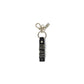 Alviero Martini Prima Classe Black Leather Keychain