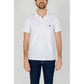 Emporio Armani Underwear White Cotton Polo Shirt