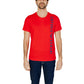 Emporio Armani Underwear Red Cotton T-Shirt