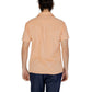 Hamaki-Ho Orange Linen Shirt