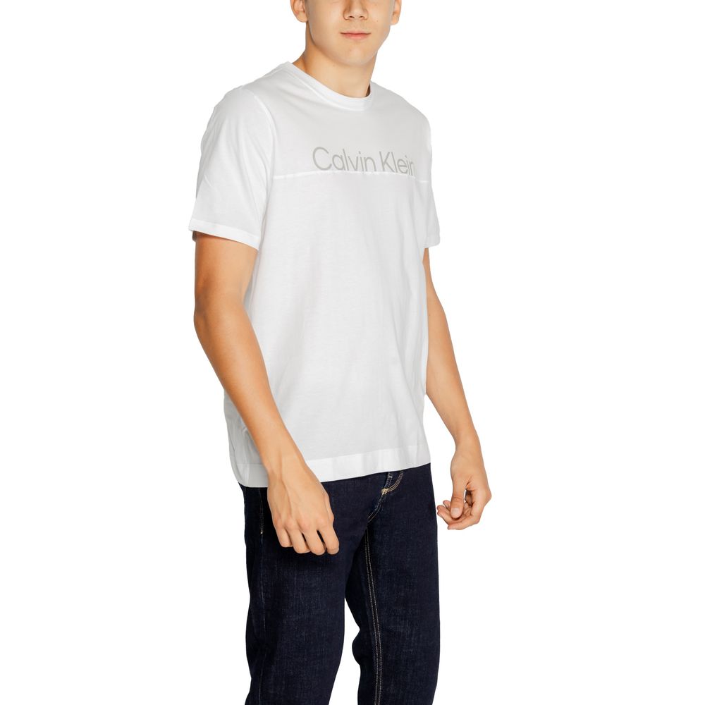 Calvin Klein Sport White Cotton T-Shirt