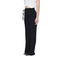 Sandro Ferrone Black Polyester Jeans & Pant