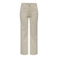 Only Beige Cotton Jeans & Pant