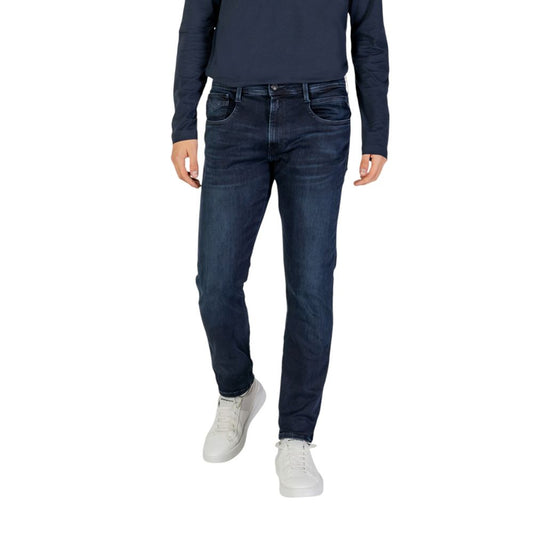 Replay Blue Cotton Jeans & Pant