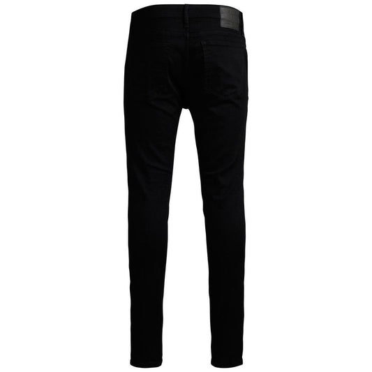 Jack Jones Black Cotton Jeans & Pant