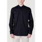 Alviero Martini Prima Classe Black Cotton Shirt