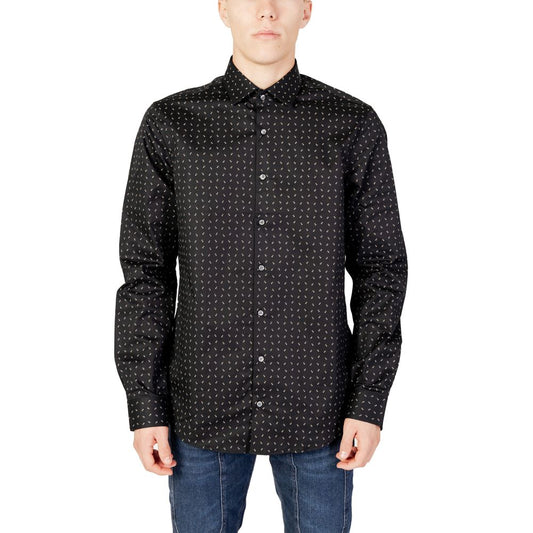 Calvin Klein Black Cotton Shirt