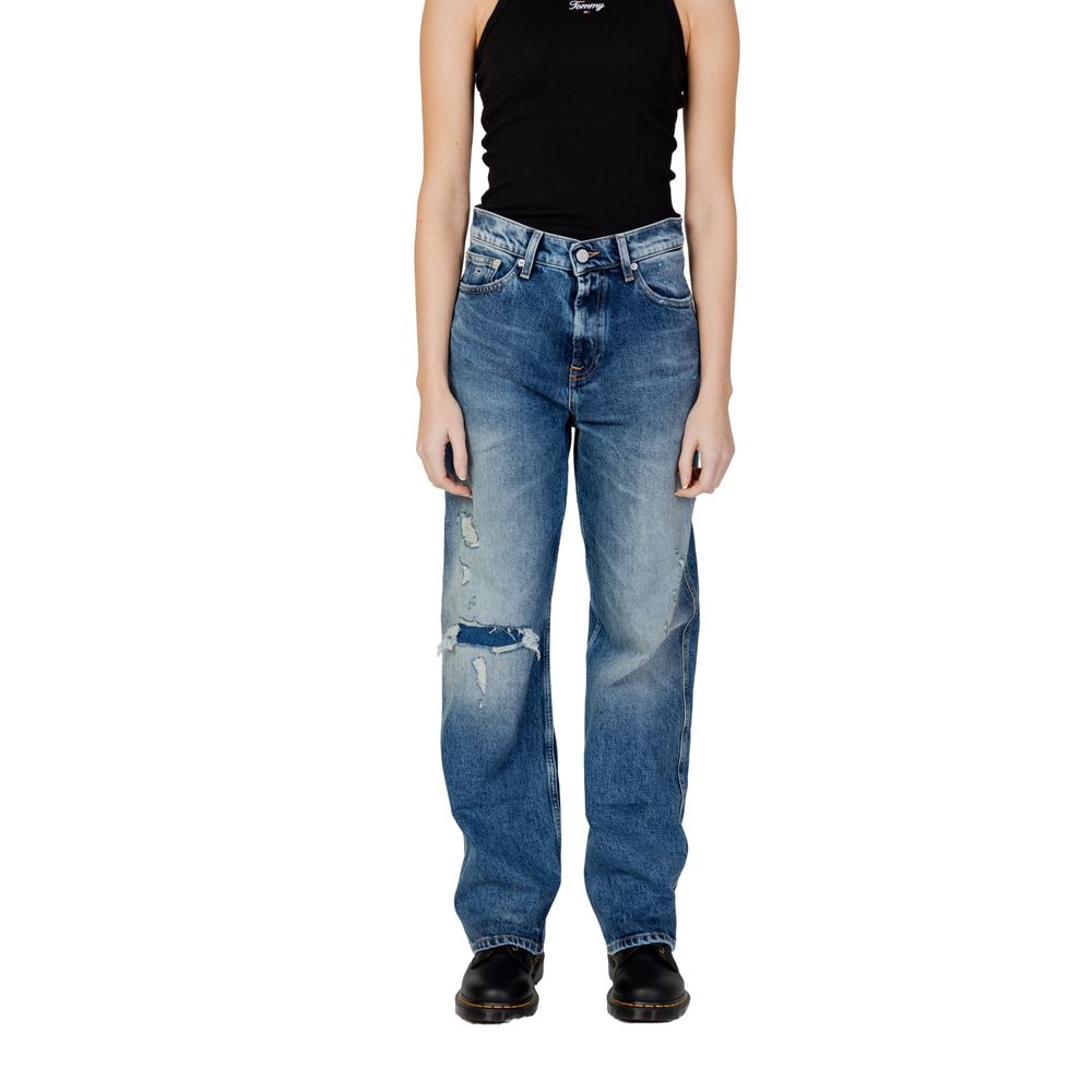 Tommy Hilfiger Jeans Blue Recycled Cotton Jeans & Pant