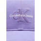 Calvin Klein Jeans Purple Organic Cotton Hat