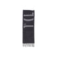 Alviero Martini Prima Classe Black Cotton Scarf