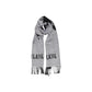 Alviero Martini Prima Classe Gray Polyacrylic Scarf