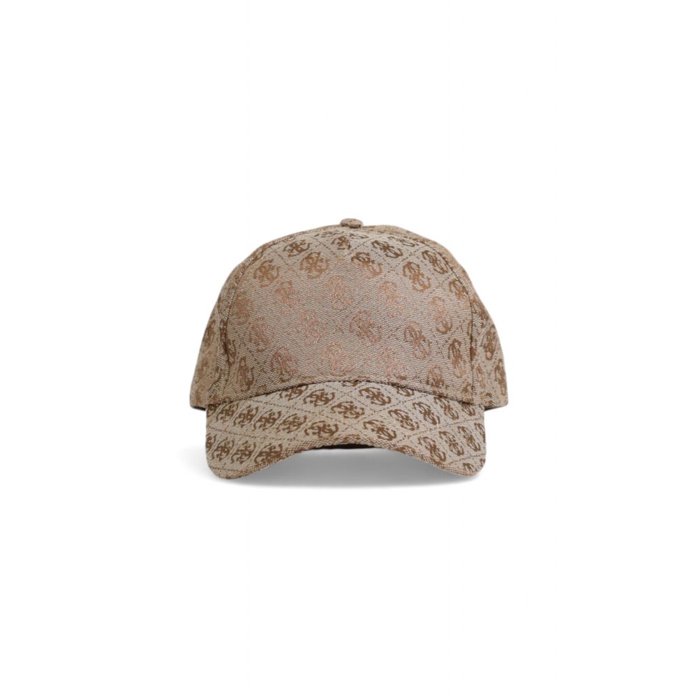 Guess Beige Polyester Hat