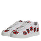 Dolce & Gabbana White Devil Face Portofino Sneakers Shoes