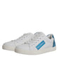 Dolce & Gabbana White London Calf Leather Sneakers Shoes