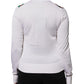 Dolce & Gabbana White Geranium Long Sleeves Cardigan Sweater