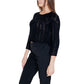 Vero Moda Black Cotton Tops & T-Shirt