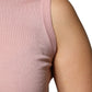 Dolce & Gabbana Pink Cashmere Knitted Sleeveless Tank Top