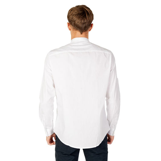 Armani Exchange White Cotton Shirt