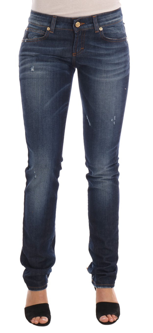 Stylish Skinny Low Rise Denim Jeans - SEHABRANDS