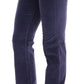 Chic Purple Corduroy Bootcut Flare Pants - SEHABRANDS