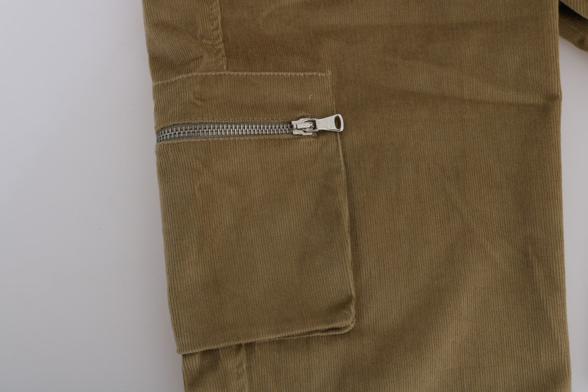 Chic Beige Casual Pants for Sophisticated Style - SEHABRANDS