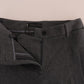 Chic Gray Formal Pants - Elegance Refined - SEHABRANDS