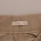 Chic Beige Bootcut Flared Pants - SEHABRANDS