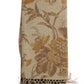 Dolce & Gabbana Elegant Beige Gold Jacquard Stole Scarf