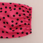 Dolce & Gabbana Chic Pink Polka Dotted Silk Blouse