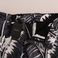 Dolce & Gabbana Elegant Capri Casual Pants in Banana Leaf Print