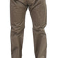 Elegant Green Comfort Straight Fit Pants - SEHABRANDS