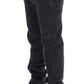 Elegant Black Cotton Corduroy Pants - SEHABRANDS